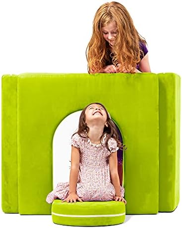Jaxx Zipline Playscape Замокот Порта Додаток Само Имагинативен Мебел Плејсет За Креативни Деца, Розова