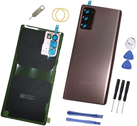 Забелешка 20 Заден Капак Замена Задна Батерија Домување Делови Од Вратата За Samsung Galaxy Забелешка 20 4G/5G 6,7 Инчи