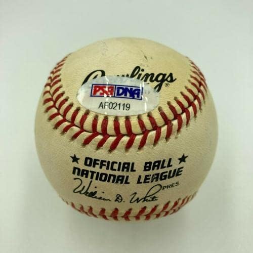 Sandy Koufax Duke Snider & Tommy Lasorda потпишаа бејзбол на Националната лига ПСА ДНК - автограмирани бејзбол