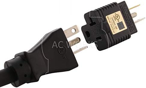 AC работи 15 приклучок за домаќинства до 20 AMP T-BLADE женски адаптер