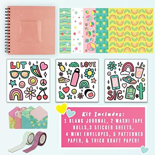 Doodle Hog Заштедете 10% на подароци со еднорози за девојчиња - Неон светло за уметност + пакет со розови книги со точки