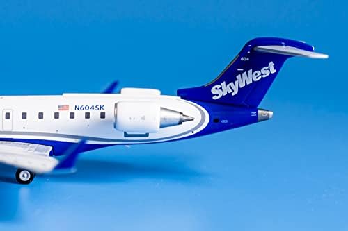Beminijets Skywest Airline CRJ700 N604SK 1/200 Diecast Aircraft претходно изграден модел