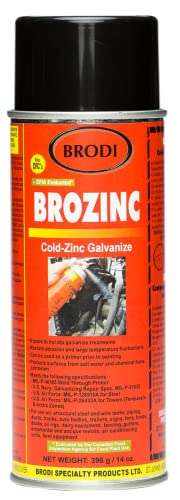 Brozinc - спреј на ладен цинк галванизер - спречува металот да 'рѓоса во груби околини -