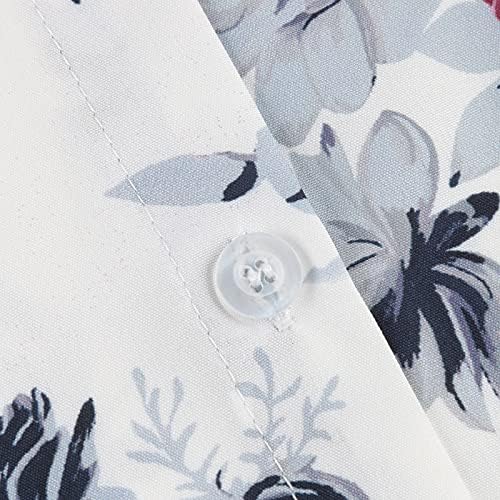 Копче y2k копче надолу со кошула Преголема весница во боја на весници, трендовски блуза 2022 манжетни манжетни со долг ракав, фустани