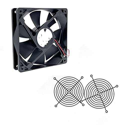 BHVXW ЗА AFB1212SH 12CM 120MM 12025 12V 0.80 Вентилатор За Ладење 120x120x25mm 2-p Топчести Лежишта 3400 ВРТЕЖИ ВО МИНУТА 113CFM, CFM СО Голема