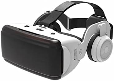 Nuopaiplus VR Слушалки, Оригинална VR ВИРТУЕЛНА Реалност 3d Очила Кутија Стерео VR Слушалки Шлем За Паметен Телефон, Безжичен Рокер Паметен Телефон