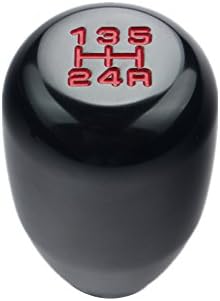 Dewhel Universal JDM Honda Acura 5 Брзина Прирачник за промена на копчето M10x1.5 завртка на црна боја во боја