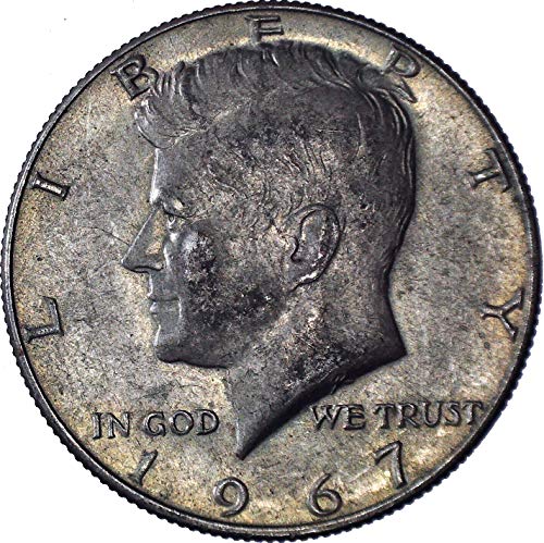 1967 Сребрена Кенеди половина долар 50с многу добро