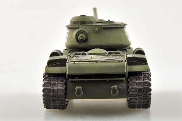 Лесен модел Советски KV-85 тежок резервоар бел 5215 1/72 ABS резервоар претходно изграден модел