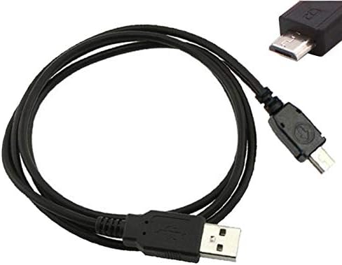 Адаптер за исправен 5V AC/DC + микро USB кабел за полнење компатибилен со Plantronics од Poly Voyager 5200 203500-01 Безжичен слушалки DC5V 5VDC