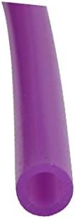 X-DREE 4mm x 6mm Dia Висока Температура Отпорни Силиконски Цевки Црево Гумени Цевки Виолетова 1m Долг (Tubo во gomma на tubo
