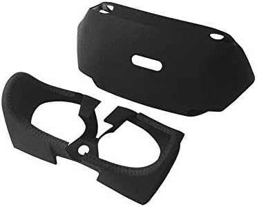 3D стакло заштитен силиконски кожа за очи за очи за очи за слушалки PSVR PS VR+ 2PCS Силиконски заштитен случај на кожата за контролор на движење на движење на Sony PS VR
