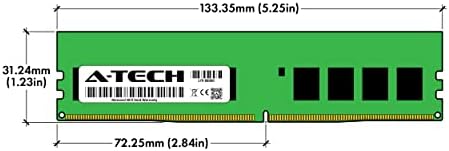 A-Tech 4gb RAM МЕМОРИЈА Замена за HPE 726717-B21, 774169-001, 752367-081 | DDR4 2133MHz PC4 - 17000 ECC RDIMM 1RX8 1.2 V Регистрирани DIMM Меморија