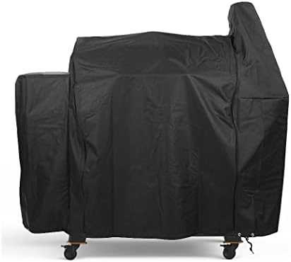 Zjywsch Grill Cover for Pit Boss Savannah Onyx Edition Wood Pellet Grill PB1500NX 600D Тешки водоотпорни водоотпорни јамички