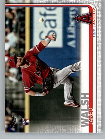 2019 година Ажурирање на Топпс US59 Jared Walsh RC RC Dookie Los Angeles Angels MLB Baseball Trading Card