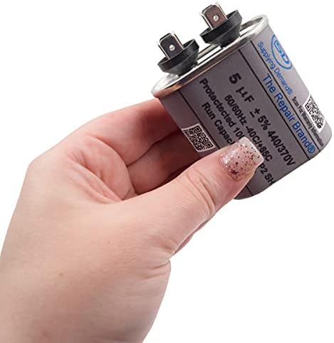 Набавка на побарувачка CR5X440 440V 5 MFD овален кондензатор