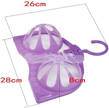 Vipasnam-pair bra form form Hanger Hounder Shaper Storage Shaper дисплеј облека виолетова