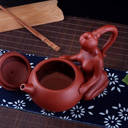 Котел 220ml креативен пурпурен песок чајник погоден за чајници за украсување дома