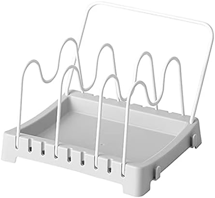 Оксем кујна мултифункционална решетка за складирање вок -тенџере за складирање на капакот за складирање на табла за табли за тава тава тава тава