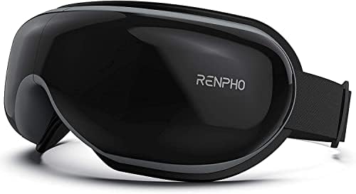 Renpho Eyeris 1 - Загреан масажер за очите за мигрена, маска за маска за очите на лицето, опуштете се и намалете го напрегањето