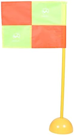 Пролетно натоварен агол знамиња Обука 1 сет на база за вбризгување на вода за алатка за обука на фудбалски фудбал, постави лого на знамиња,