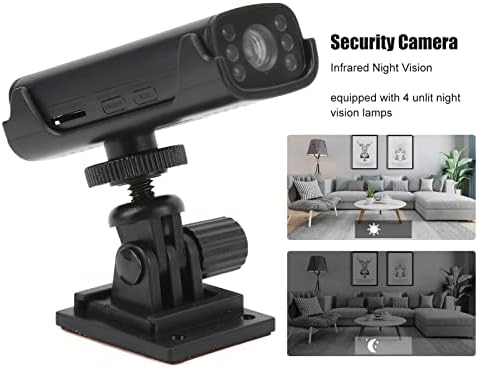 Безбедносна Камера гошида, 1080p Паметна Безжична Безжична Камера За Надзор На Безбедноста На Домот, 500mah Мини Камера Рекордер, Ноќно Гледање, Циклично Снимање Видео, ?