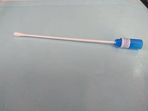 Спанкаре Дрвени Стерилизирани Стапчиња За Брис Во Пластични Цевки, Бели, 24 х 18 х 7 см