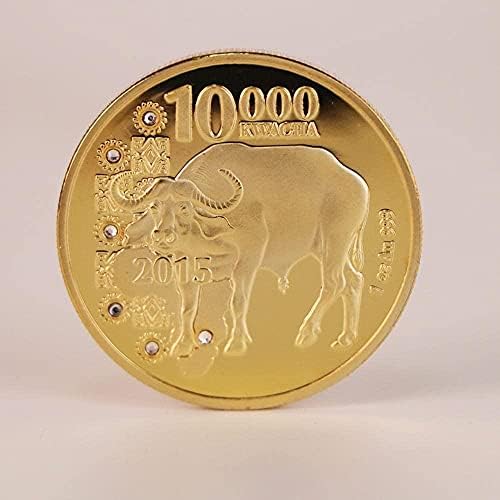 АДА криптоцентрација Криптоцентрација Омилена монета комеморативна монета Африка Замбија Дијамант Бул Диво животински слон Колекционерска