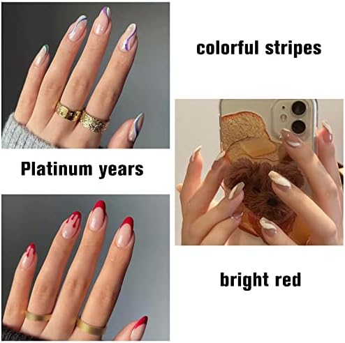 Летни обвивки за летни нокти на Падерисон, едноставна брановидна нокти за жени, ленти за лак за нокти, полу-излечени гел ленти за нокти, сет на