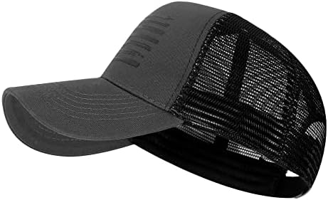 Бејзбол капа на Вионлан Американско знаме Камион Хет за мажи жени 3Д втисено лого прилагодлива капа на отворено решетка