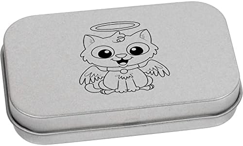 „Ангелска мачка“ метална канцелариска калај / кутија за складирање
