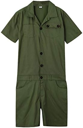 Копче за џеб со големи џебови со големина на куќи -Воорак на машка модна облека мажи костуми и комплети домашни момци облека Армија