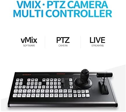 Контролна конзола за контролна конзола за прекинувачи на vmix за видео -снимка од 4K виртуелно студио за снимање на видео
