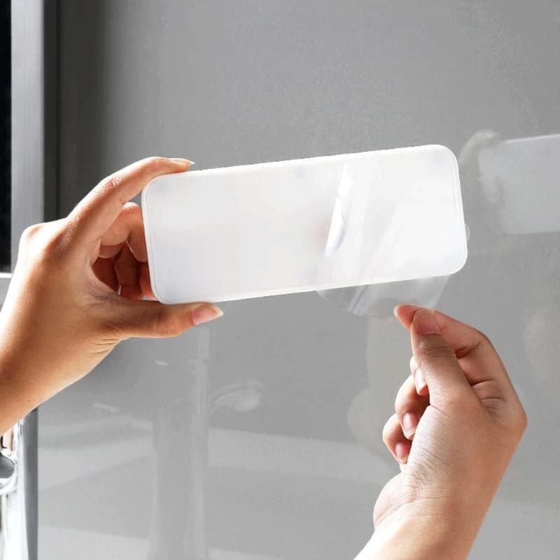 Дубао преносни сапуни сапуни за конвертибилен држач за сапун за бања пластична wallидна кутија за складирање на кутии Организатор додатоци
