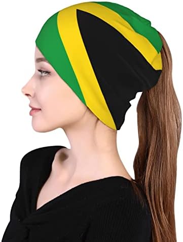 Athjunss Slouchy Beanie Multifunction Come Came Skull Capps Headwear Chats Turban Unisex
