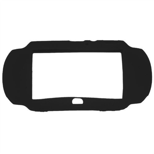 Ефорбуди силиконски мека покривка на кожата за Sony PS Vita, црна
