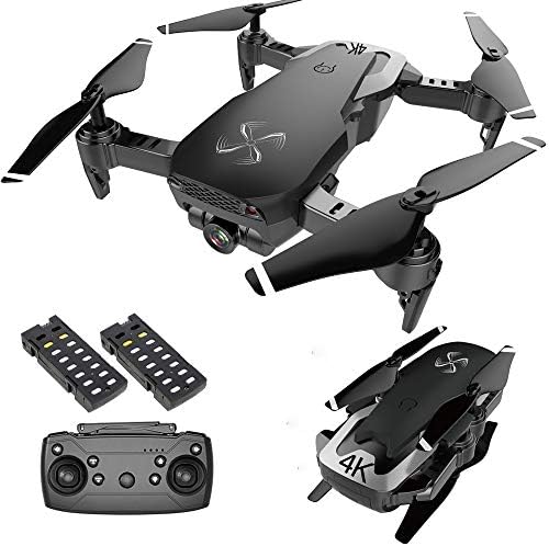 Дрон-клонски Xperts Drone X Pro Air 4K Ultra HD двојна камера FPV WiFi Quadcopter Следете ме режим Контрола на гест 2 батерии