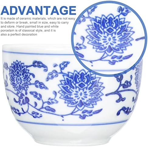 Хетотон керамички садови за вечера се поставува азиски чаши чај 4 парчиња керамички чаша кинески чај чај саке ретро стил порцелан чаши