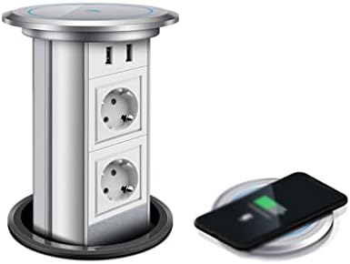 WSSBK кујна повлечен countertop излез Електричен лифт -излез автоматски панел со USB и полнење