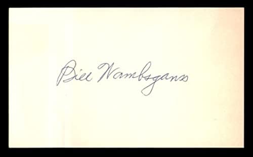 Бил Вамбсгансс Автограм 3х5 Индекс Картичка Њујорк Јенкис ШКУ 213698-Млб Намалување На Потписи