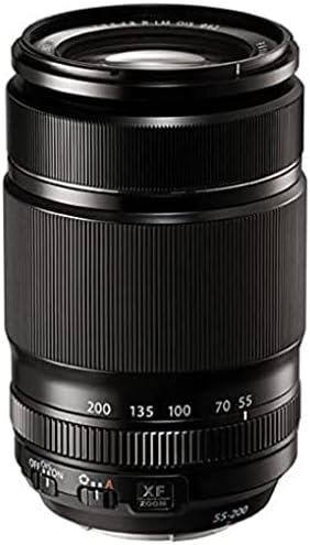 ФУЏИФИЛМ XF 55-200mm F3, 5-4, 8 Објектив За Зумирање + TIFFEN 62mm Ув Заштитник + Bower Средна Леќа Торбичка 6-Инчен + Фокус Пенкало