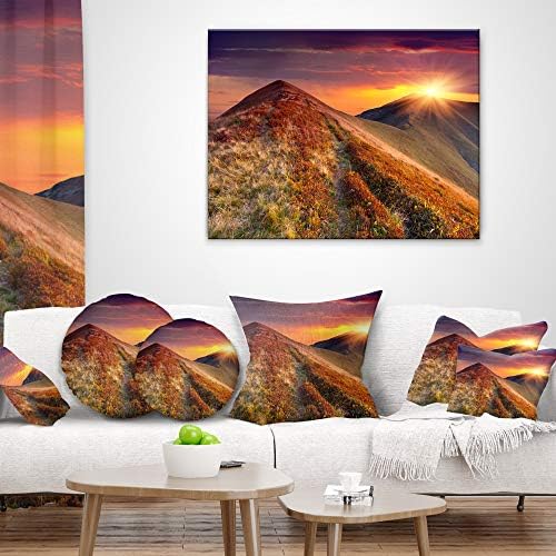 Дизајнарт Есенски Ридови со Пејзажна Фотографија на Шарена Трева 20