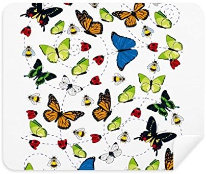 Различни Големини На Летечка Крпа За Чистење Пеперутки Чистач на Екран 2 парчиња Велур Ткаенина