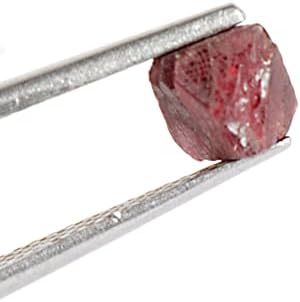 GemHub Природно груб црвен суров спинел 3,30 ct. Заздравување на кристал убав спинел