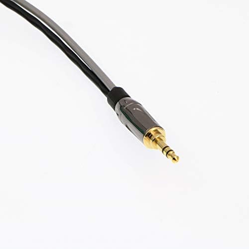 Uonecn 5 пински 6 пински машки до 3,5 mm TRS Збег кабел за Zaxcom IFB ERX временски код и аудио стерео кабел за ARRI Alexa Mini