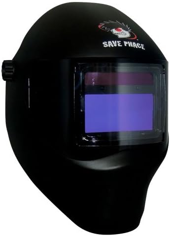 Зачувајте ја маска за заварување на автоматско затемнување на шлемот за заварување, Captек RFP 40Vizi4 Серија - Уво до уво Визија