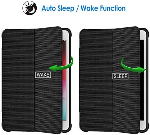 Jetech Case за iPad Mini 5 и iPad Mini 4, двоен пат со шок-отпорен TPU заден капак, автоматско будење/спиење