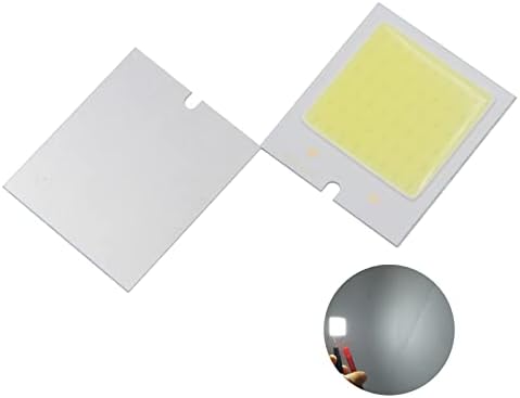 Тонон квадрат предводена лента за пајажина од 40мм 35мм 12V DC 6W бел топол бел LED флип чип за автоматско читање светлосен извор