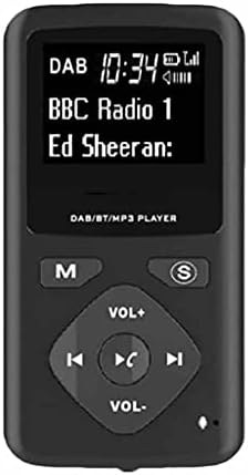 BHVXW радио приемник DAB Radio DAB/DAB Дигитално радио 4.0 Личен џеб FM мини преносно радио MP3 микро-USB за дома