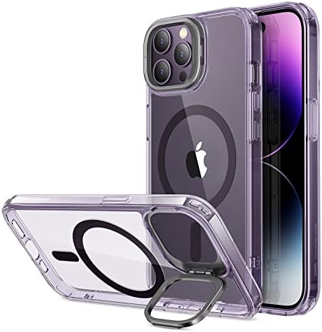 ESR За Iphone 14 Pro Max Случај, Компатибилен Со MagSafe, Вграден Држач За Прстен На Камерата, Заштита Од Воено Одделение, Магнетно